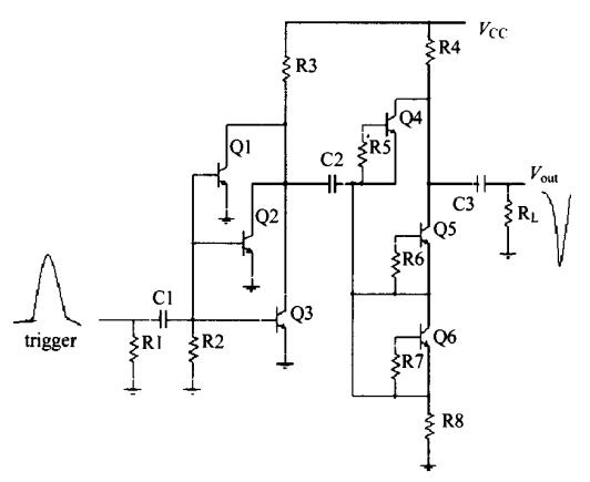 雪崩晶體管納秒脈沖驅(qū)動(dòng)電路